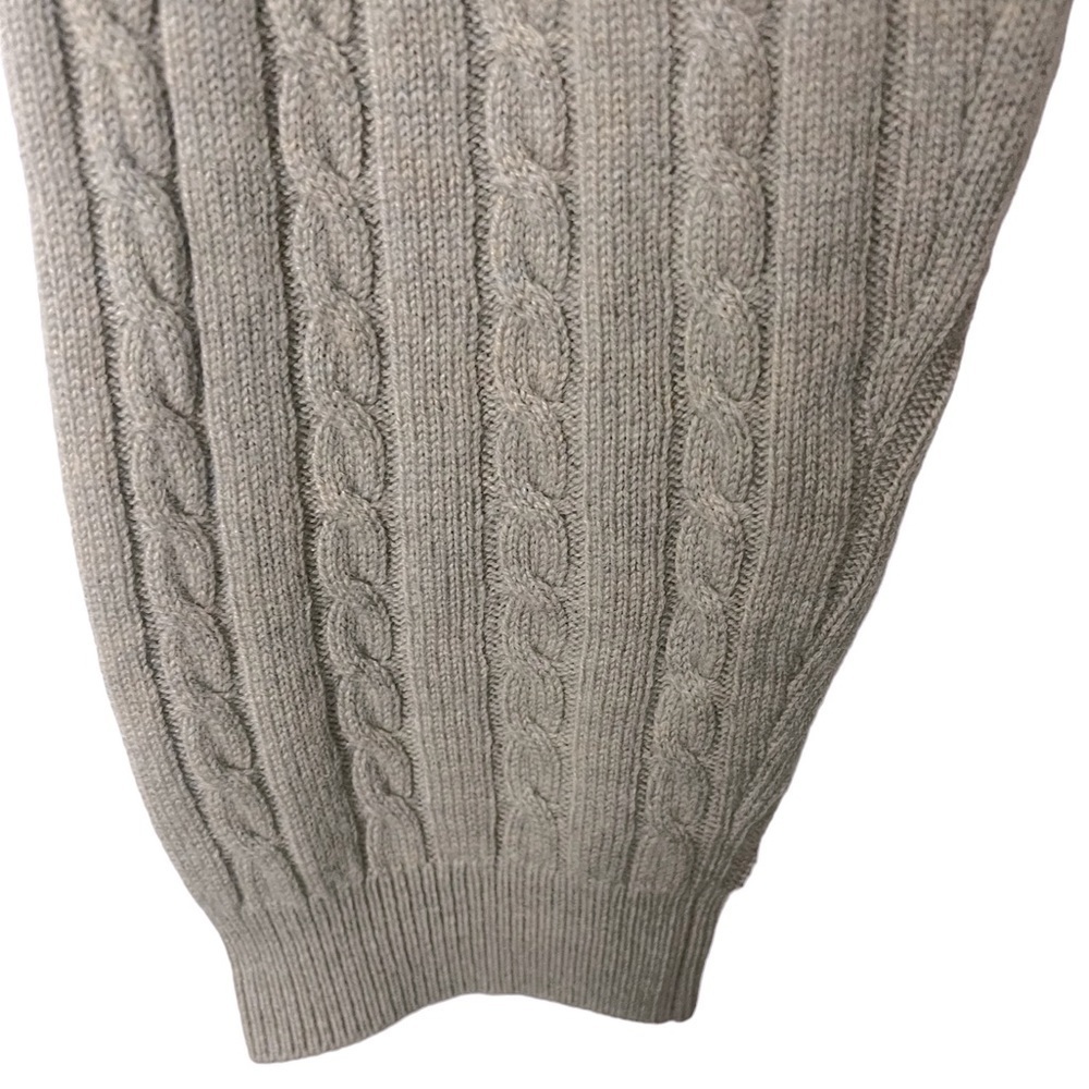 ATM ANTHONY THOMAS MELILLO CASHMERE WOOL BLEND CABLE KNIT JOGGERS PANTS SZ M NEW - Picture 7 of 11